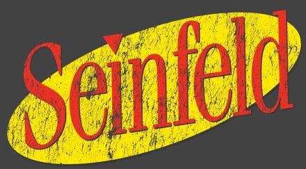 Seinfeld Unisex T-Shirt - Black Acid Wash - S Zwart