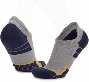 Seizoen 5 Kleuren Voor Mannen En Vrouwen Ademend Katoen Handdoek Pads Low Cut Ankle Training Shorts Sport Running sokken Sokken stijl 5