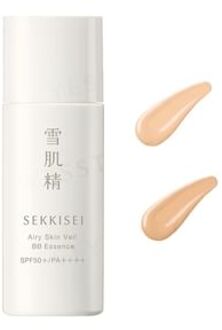 Sekkisei Airy Skin Veil BB Essence SPF 50+ PA++++ 01 Slightly Light Natural - 30ml