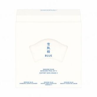 Sekkisei Blue Skincare Trial Kit II 1 set
