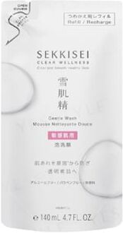 Sekkisei Clear Wellness Gentle Wash Unscented Refill 140ml