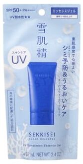 Sekkisei Clear Wellness UV Sunscreen Essence Gel SPF 50+ PA++++ 70g