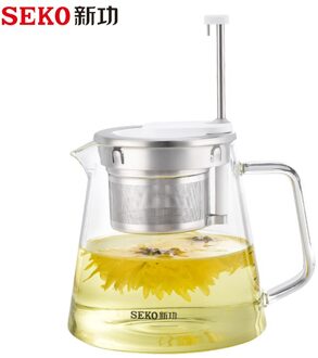 Seko Hoge Borosilicaatglas Thee Maker Theepot Met Filter XG5