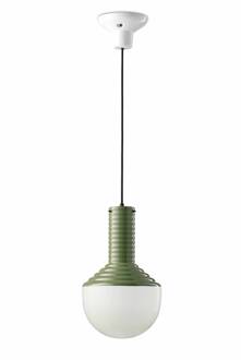 Selarón hanglamp, saliegroen saliegroen, wit
