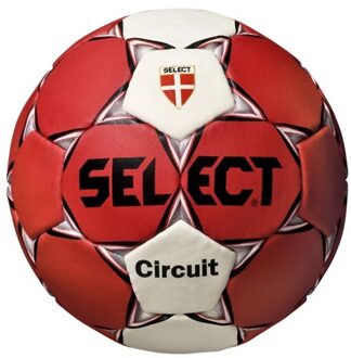 Select Handbal Circuit 450 gr Trainingsbal Rood wit Maat 1