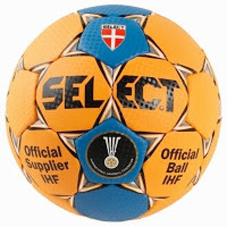 Select Handbal Match Soft Oranje / blauw - 1