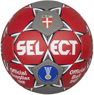 Select Handbal Match Soft rood/grijs - 1