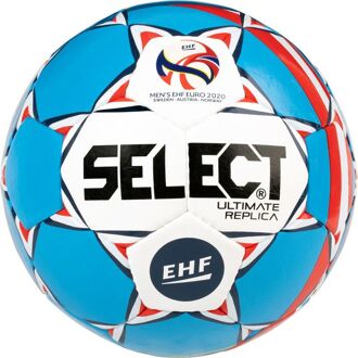 Select Handbal Ultimate EC 2020 Replica Blauw wit Blauw / wit
