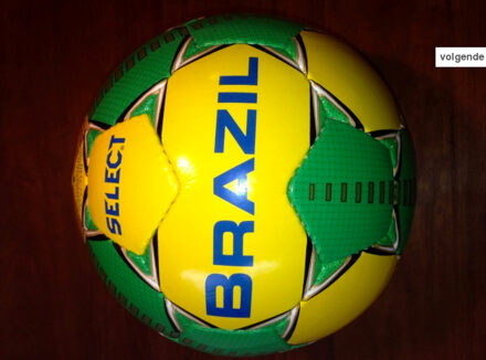 Select Voetbal Brazil Special Edition Fluogeel - 5