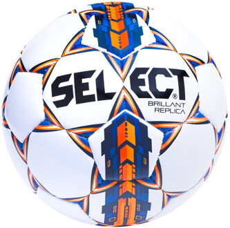 Select Voetbal Brillant Replica wit oranje Wit / oranje - 5