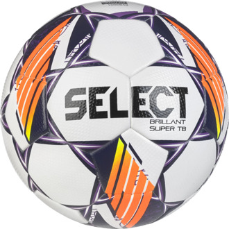 Select Voetbal Brillant Super TB V24 Wit Blauw Oranje Wit / blauw / oranje - 5