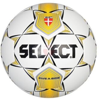 Select Voetbal Five-a-Side Wit / geel - 4