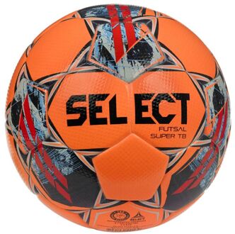 Select Voetbal Futsal Super TB V22 Fluo oranje Oranje / rood / zwart - 4