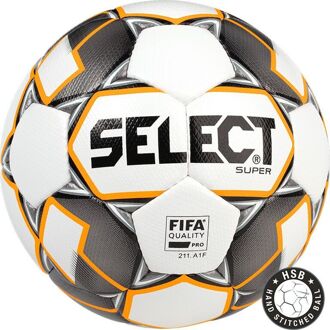 Select Voetbal Super Wit Grijs Wit / grijs - 5