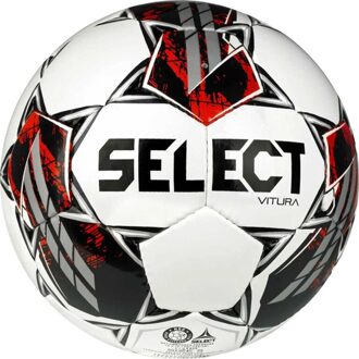 Select Voetbal Vitura V23 Wit rood Wit / rood - 5