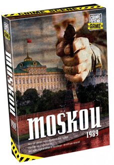 Selecta bordspel Crime Scene: Moscow 4-delig