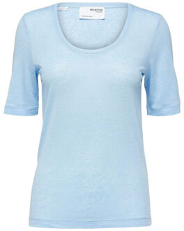 Selected Casaul t-shirt dames Wit - XS