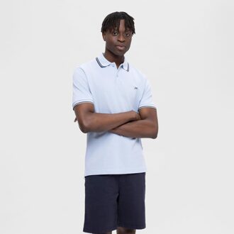 Selected Dante sport polo Blauw