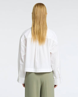 SELECTED FEMME Blouse lange mouw 16097269 Wit - 38