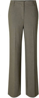 SELECTED FEMME Broek Rita Wide Groen dames - 42,44,40