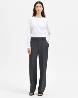 SELECTED FEMME Pantalon 16089909 Grijs - 34-32