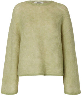 SELECTED FEMME Pullover 16100272 lulu - maat M Groen