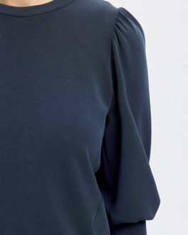 SELECTED FEMME Sweat 16082379 tenny Blauw - L