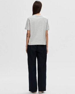 SELECTED FEMME T-shirt 16087919 - maat L Grijs