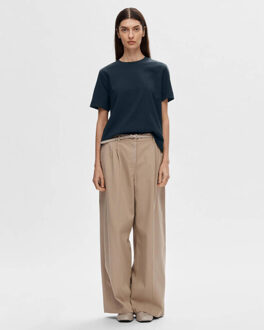 SELECTED FEMME T-shirt 16087919 - maat S Blauw