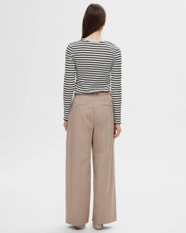 SELECTED FEMME Top lange mouw 16078946 slfanna Wit - XL