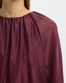 SELECTED FEMME Top lange mouw 16099392 iris Bordeaux - 40