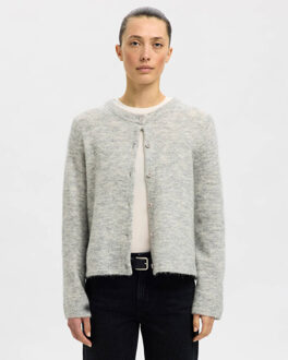 SELECTED FEMME Vest 16098138 lulu Grijs - M