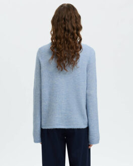 SELECTED FEMME Vest 16098138 lulu - maat S Lichtblauw