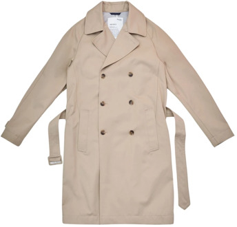 Selected Homme Beige Trench Archief Selected Homme , Brown , Dames - Xl,L,M,S
