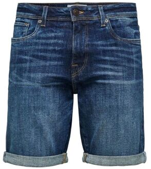 Selected Homme Casual Short Heren XL Blauw