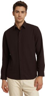 Selected Homme Hemd Bruin - M