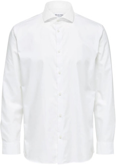 Selected Homme Mucus ethhan Overhemd Selected Homme , White , Heren - Xl,L,M