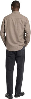 Selected Homme overhemd Donker Bruin