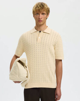 Selected Homme Polo 16100065 Ecru - L