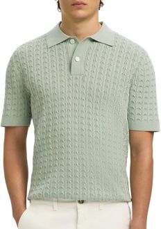 Selected Homme Polo Mattis Groen heren - S,M,XL,L,XXL