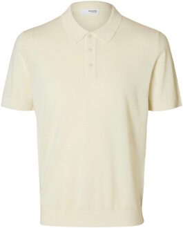 Selected Homme Poloshirt Wit - L