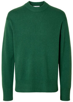 Selected Homme Pullover 16098345 calle - maat M Groen