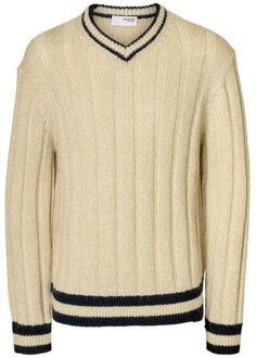Selected Homme Pullover 16098376 roy Ecru - L