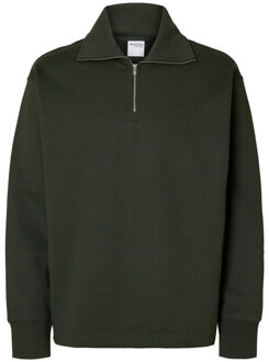 Selected Homme Pullover 16098565 relaxaron Groen - M