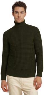 Selected Homme Pullover - maat Donkergroen