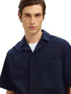 Selected Homme Shirt - maat L Donkerblauw