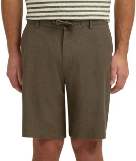 Selected Homme Short Brody Regular Linnen blend Army heren Army Green - XXL,XL,M,S,L