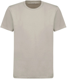 Selected Homme Stijlvolle T-shirts en Polos Selected Homme , Gray , Heren - L,S