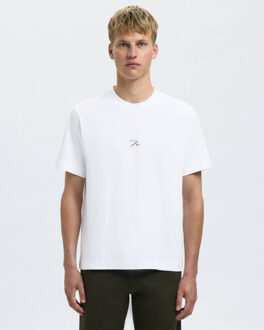 Selected Homme T-shirt korte mouw 16098577 Wit - L