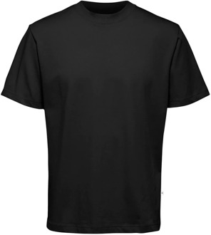 Selected Homme T-Shirts Selected Homme , Black , Heren - 2Xl,Xl,L,M,S
